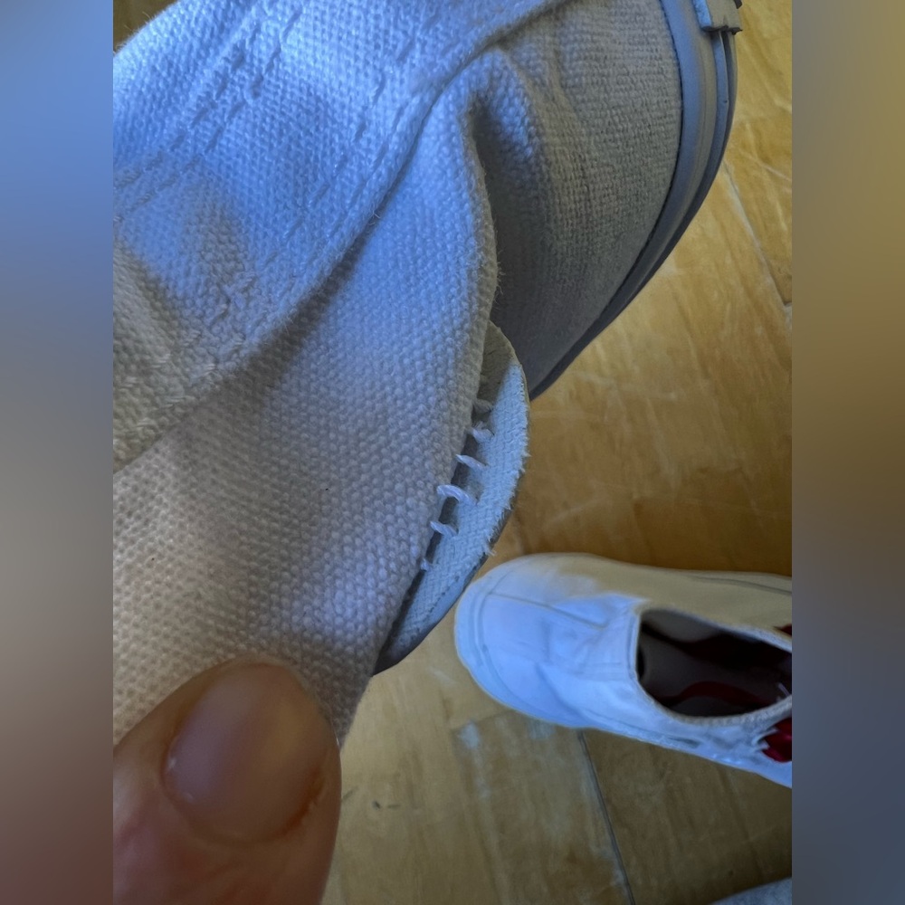 Converse All Star White High-Tops - Picture 12 of 16